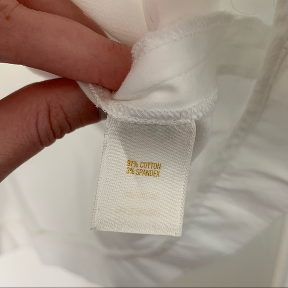 KATE SPADE White Southern Ruffle Blouse - Picture 5 of 6